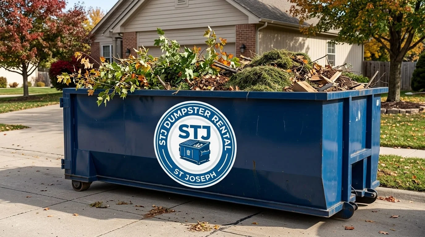 Yard Waste Dumpster Rental St Joseph MO-img